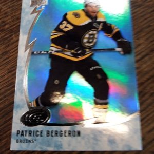 2019-20 nhl ud ice Patrice Bergeron