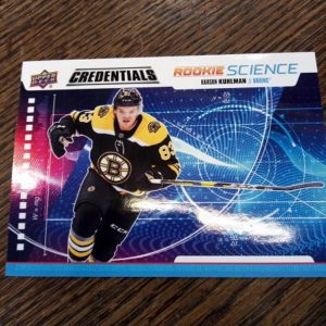 2019-20 Upper Deck credentials Karson Kuhlman rookie science