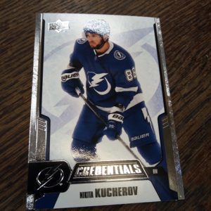 2019-20 Upper Deck credentials Nikita Kucherov