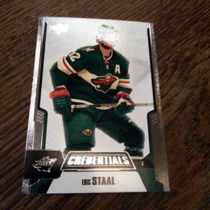2019-20 Upper Deck credentials Erick Staal