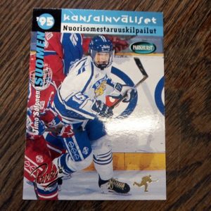 1995 NHL Parkhurst Timo Salonen parkie