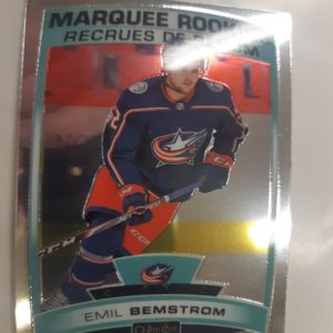 2019-20 OPC Platinum Marquee Rookies RC Emil Benstrom