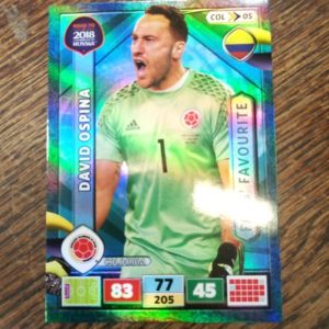 2018 fans` favorite David Ospina