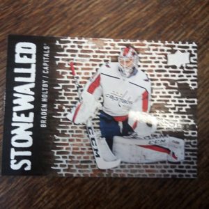 2018-2019 UD stonewalled Braden Holtby