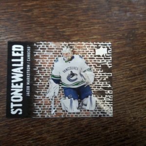 2018-2019 UD stonewalled Jacob Markstrom