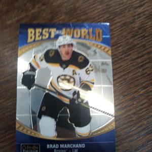 2019-20 Upper Deck OPC platium Best in the world Brad Marchand