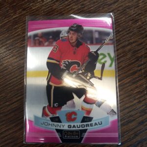 2019-20 OPC Platinum Matte Pink Johnny Gaudreau