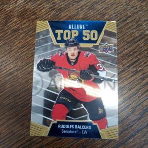 2019-20 UD Allure Top 50 Rudolfs Balcers