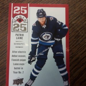 2018-19 Upper Deck 25 Under 25 Patrik Laine