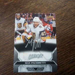 2020-2021 Upper Deck MVP Max Pacioretty