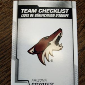 2020-21 OPC Team checklist coyotes