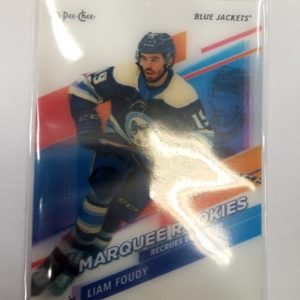 2020-2021 O-Pee-Chee Marquee Rookies Liam Foudy  3D