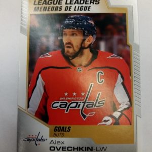 2020-2021 O-Pee-Chee League Leaders Alex Ovechkin