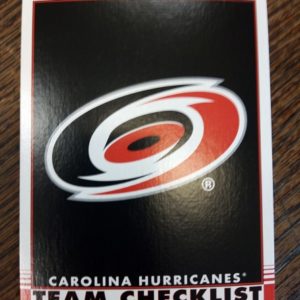 2020-2021 O-Pee-Chee Carolina Hurricanes team checklist