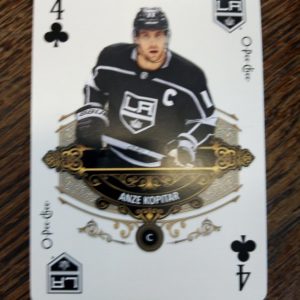 2020-2021 O-Pee-Chee Anze Kopitar playing card
