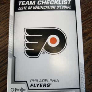 2020-2021 O-Pee-Chee Team checklist flyers