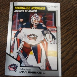 2020-2021 O-Pee-Chee Marquee Rookies Matiss Kivlenieks