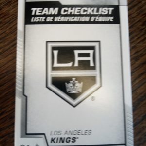 2020-2021 O-Pee-Chee team checklist kings