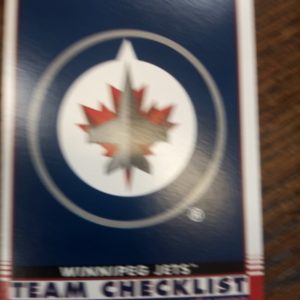 2020-2021 O-Pee-Chee team checklist jets