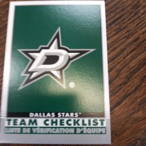 2020-2021 OPC Team checklist dallas stars