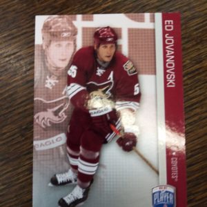 2008-09 Ed Jovanovski UD be a player