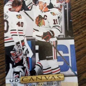 2019-20 UD canvas Jonathan Toews