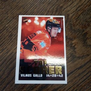 2020-21 sm-liiga top scorer Vilmos Gallo