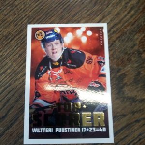 2020-21 sm-liiga top scorer Valtteri Puustinen