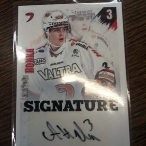 2020-21 sm liiga Anttoni Honka Signature