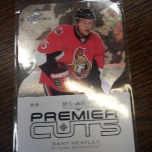 2008-09 ud Back Diamonds premier cuts Dany Heatley