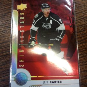 2017-18 ud series 1 Shining stars Jeff Carter red