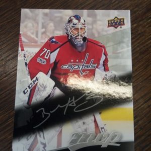 2017-18 ud mvp NHL Braden Holtby