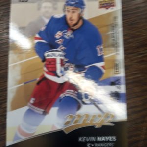 2015-16 ud mvp NHL Kevin Hayes