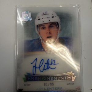 2014-2015 Upper Deck The Cup Enshrinements Jori Lehterä 1/99