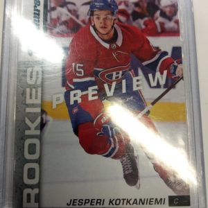 2018-2019 Upper Deck Parkhurst Rookies Preview Jesperi Kotkaniemi