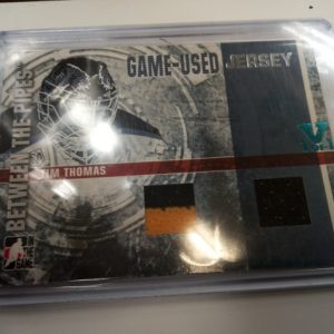 2006-2007 In the Game Heroes Between the Pipes Game-Used Jersey Tim Thomas 1/1
