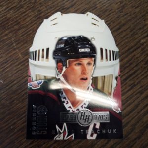 1997 Donruss Keith Tkachuk hard hats