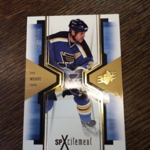 2006-07 UD spxcitement Doug Weight