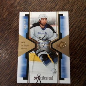 2006-07 UD spxcitement Martin ST. Louis