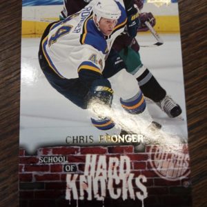 2005-06 UD school of hard knocks Cris Pronger