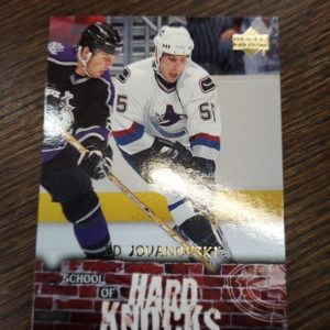 2005-06 UD school of hard knocks Ed Jovanovski