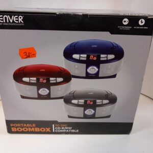 Kannettava Boombox cd-soitin ja radio