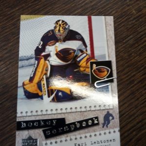 2005-06 Kari Lehtonen Hockey Scrapbook