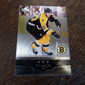 2005-06 UD black diamond Patrice Bergeron