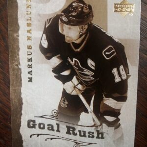 2006-07 UD Series 2 Hockey Markus Naslund (Gold Rush)