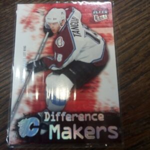 2006-07 fleer Difference Makers Alex Tanguay