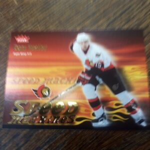 2006-07 NHL fleer speed Machines Dany Heatley