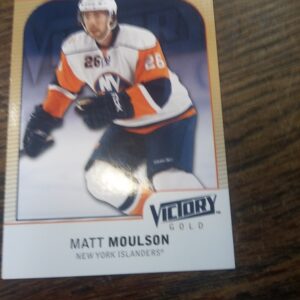 2009-10 UD series 2 Matt Moulson victory gold