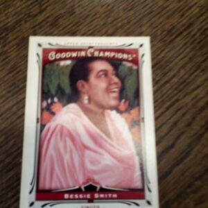 2013 goodwin champions Bessie Smith