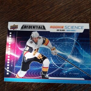 2019-2020 credentials rookie science Cody Glass